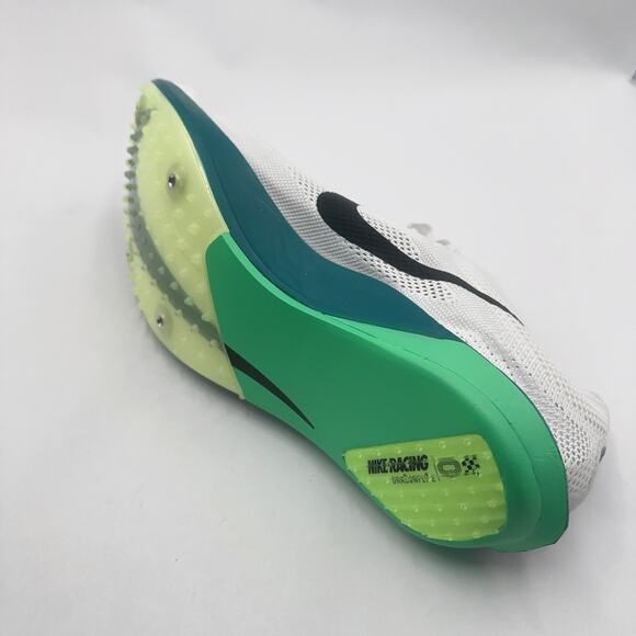 Sz 14 Nike Mens ZoomX Dragonfly 2 White Track Spikes Running Cleats FD8413-102